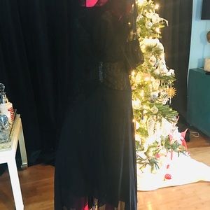 #RalphLauren 1930s-inspired chiffon lace dress